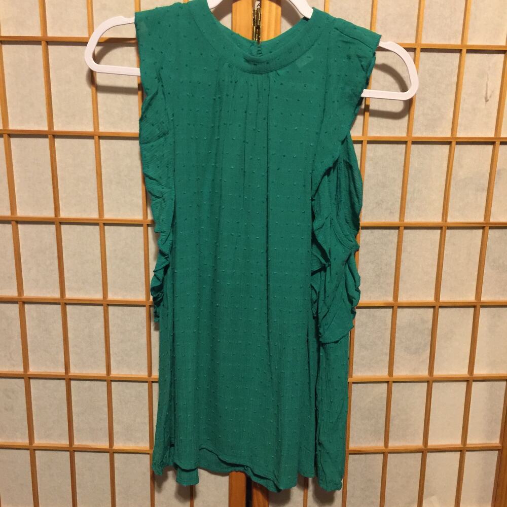 Women's Maeve by Anthropologie short sleeve pre-owned top size Medium